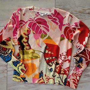 Desigual Floral Sweater Pullover